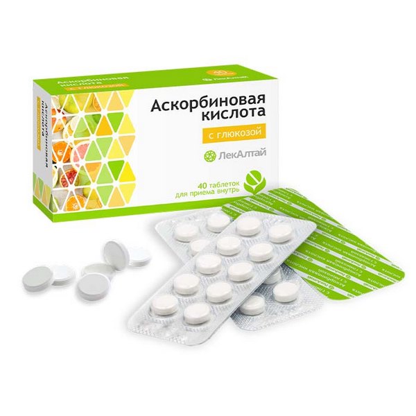 Аскорбиновая кислота с глюкозой