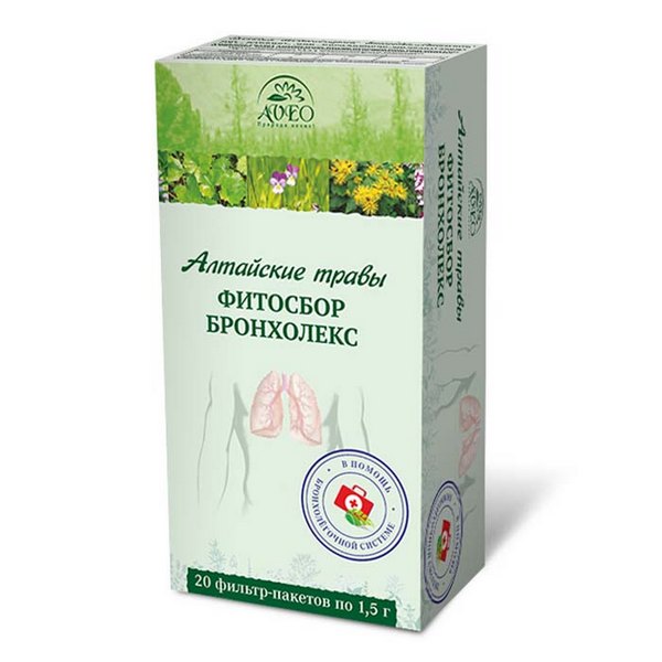 Алтайские травы Бронхолекс