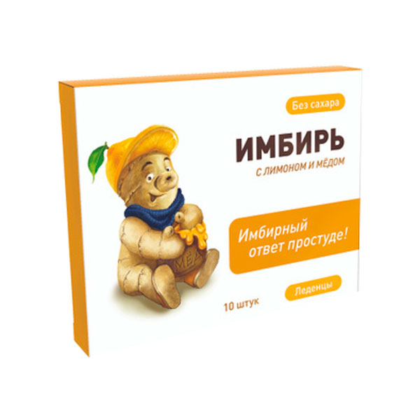 Био имбирь с лимоном и медом