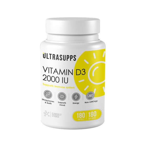 УЛЬТРАСАППС витамин Д3 2000 ме