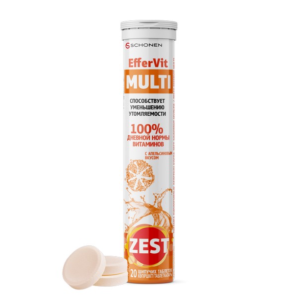 Зест эффервит мульти