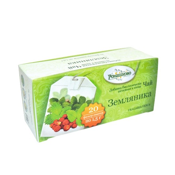 Чай ромашково земляника