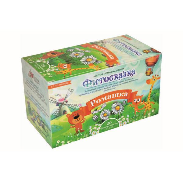 Фиточай фитосказка ромашка детский