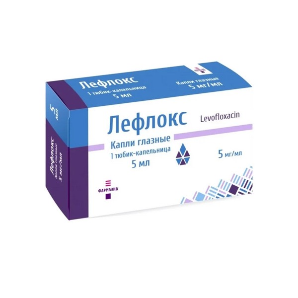 Лефлокс капли