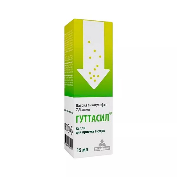 Гуттасил пикосульфат натрия м