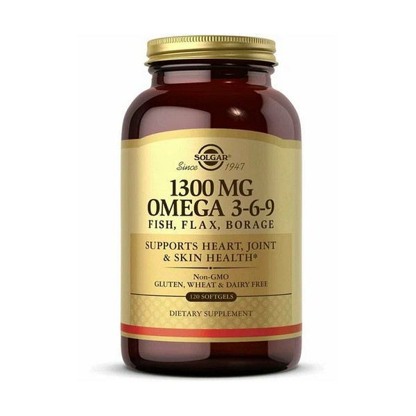 Комплекс жирных кислот 1300 мг омега 3-6-9