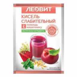 Леовит кисель слабительный