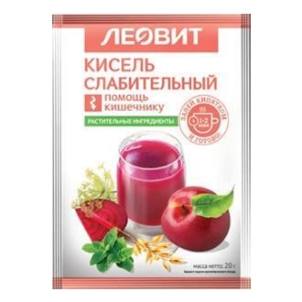 Леовит кисель слабительный
