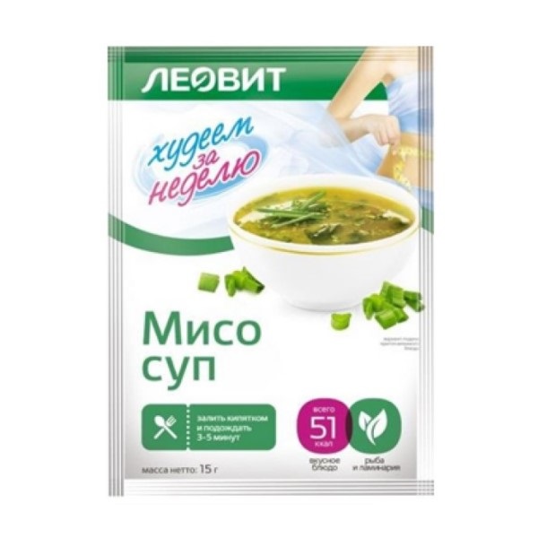 Леовит первое блюдо мисо-суп