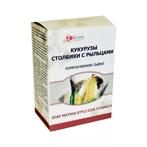 Кукурузы столбики с рыльцами