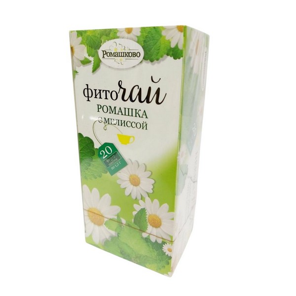 Фиточай ромашка с мелиссой