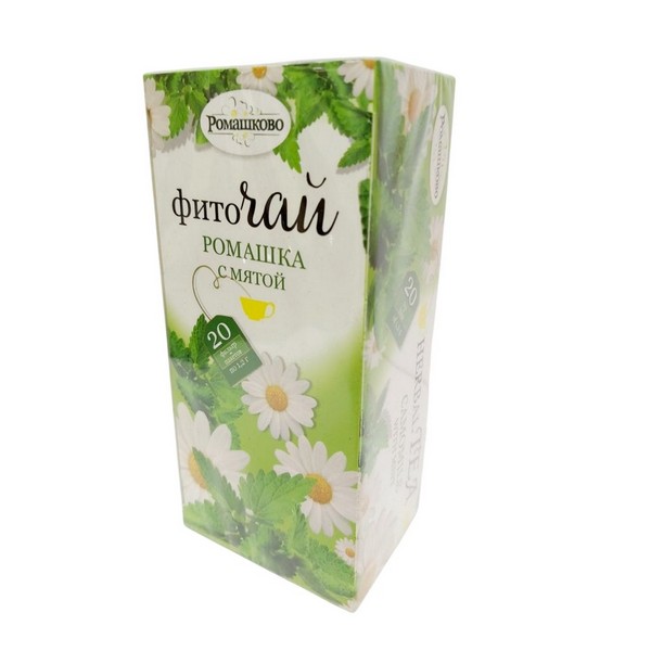 Фиточай ромашка с мятой