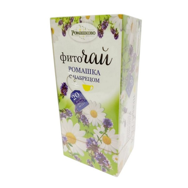 Фиточай ромашка с чабрецом