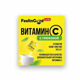 Филингуд лайт (Feelingood lite) аскорбиновая кислота с глюкозой
