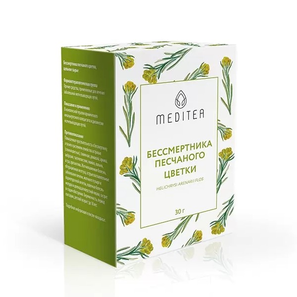 Бессмертника песчаного цветки