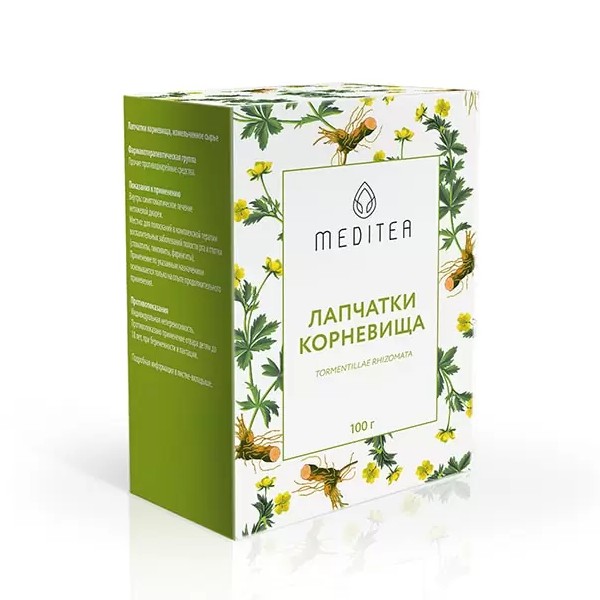 Лапчатки корневища