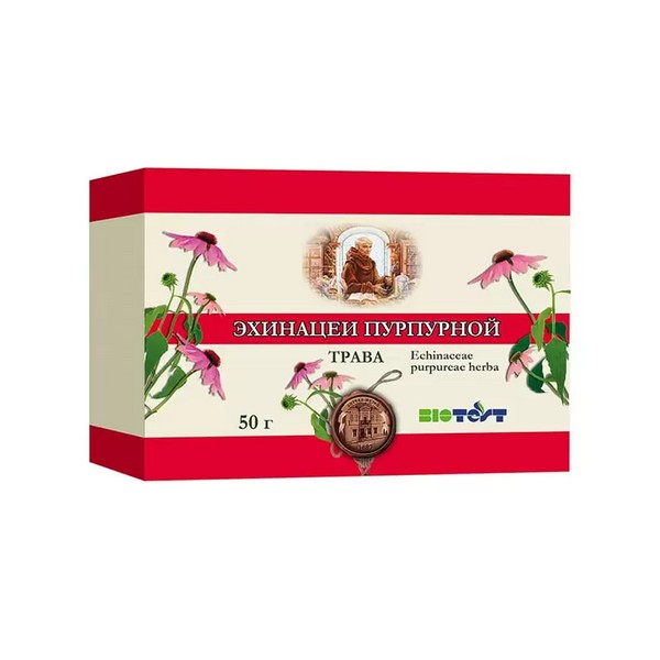 Эхинацеи пурпурной трава