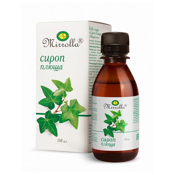 Сироп плюща мирролла