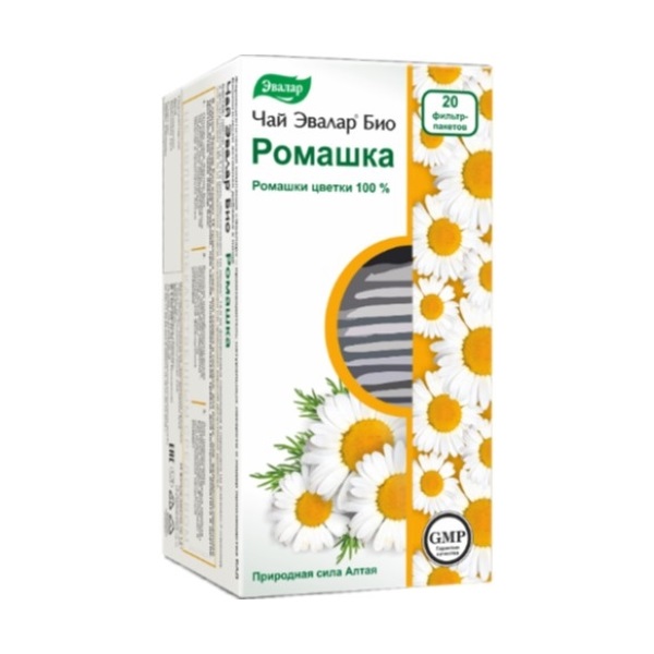 Чай эвалар био ромашка