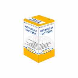 Женьшеня настойка