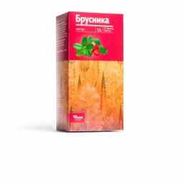 Брусники листья