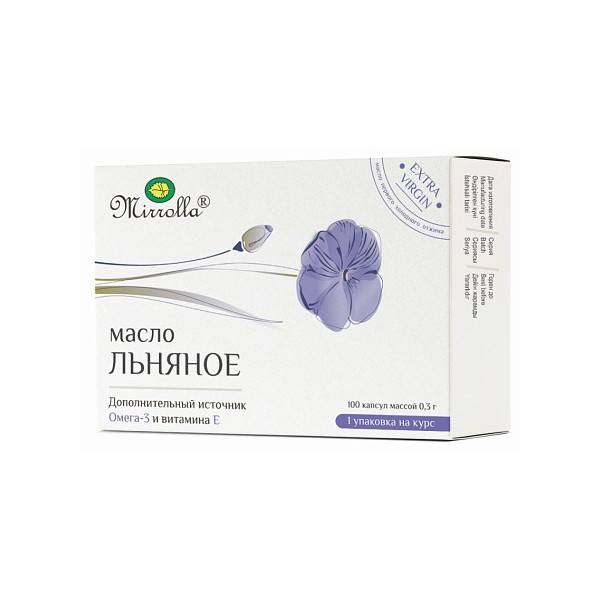 Льняное масло мирролла