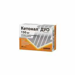 Кетонал дуо