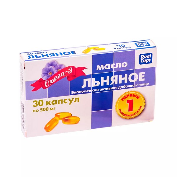 Льняное масло первый холодный отжим