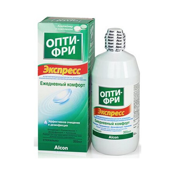 Раствор для линз Опти-фри экспресс