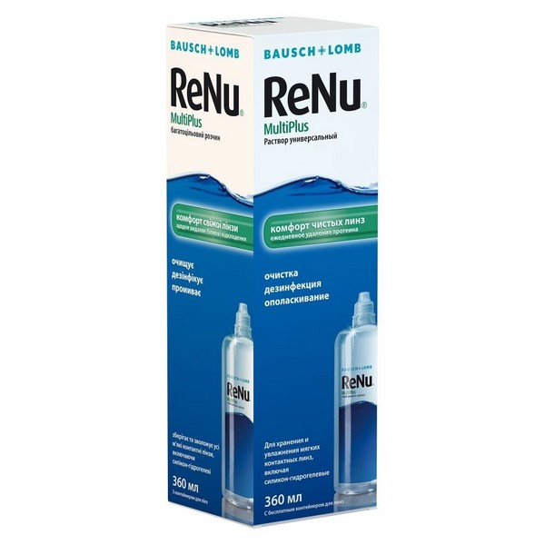 Раствор для линз Реню мультиплюс