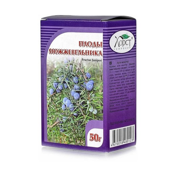 Можжевельника плоды