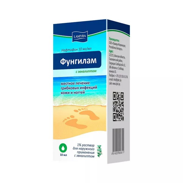 Фунгилам с эвкалиптом