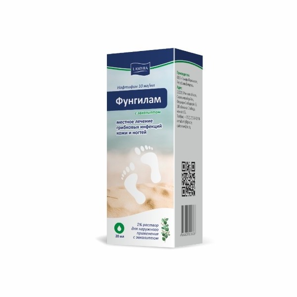 Фунгилам с эвкалиптом