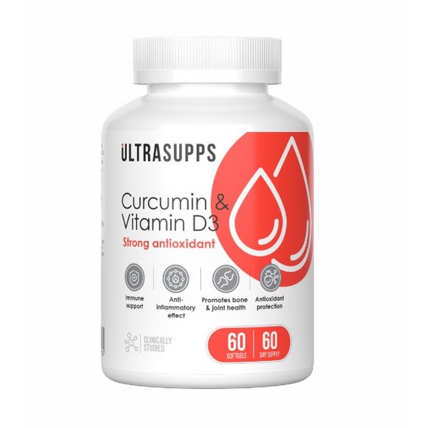 УЛЬТРАСАППС куркумин и витамин Д3