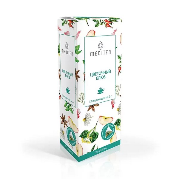Чайный напиток цветочный блюз