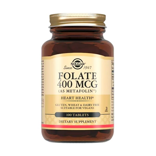 Фолат 400 мкг метафолин