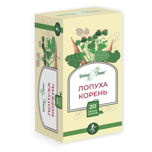 Лопуха корень