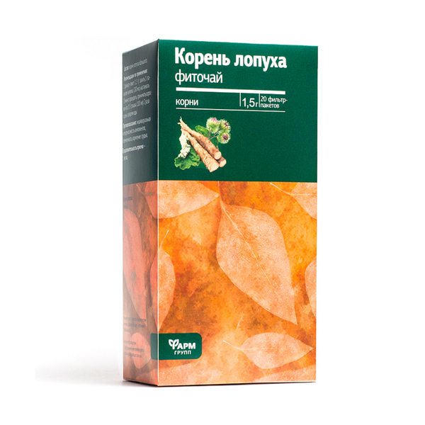 Лопуха корень