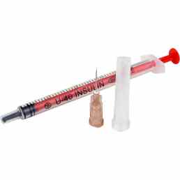 Шприц инсулиновый с интегрированной иглой