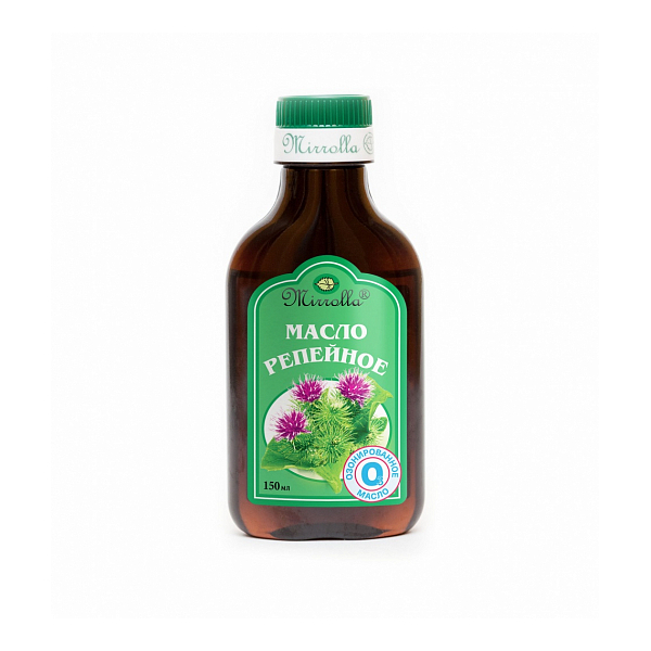 Репейное масло озонированное