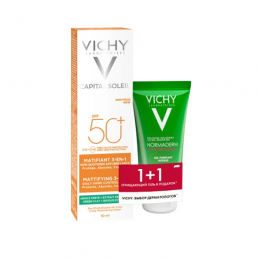 Vichy (Capital ideal soleil + Normaderm phytosolution)