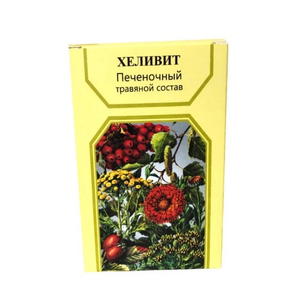 Хеливит печеночный травяной состав