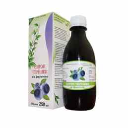 Полесье n7 сироп черники на фруктозе