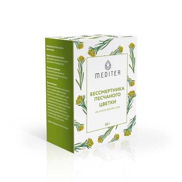 Бессмертника песчаного цветки