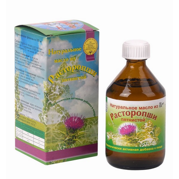 Расторопши масло