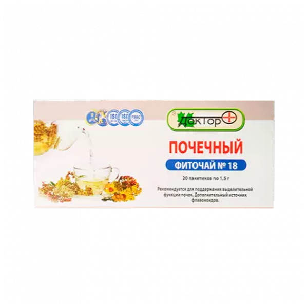 Фиточай доктор n18 почечный