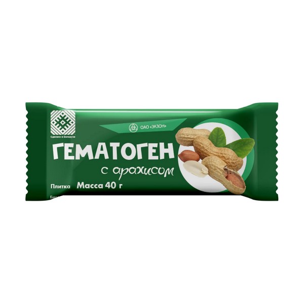 Гематоген с арахисом