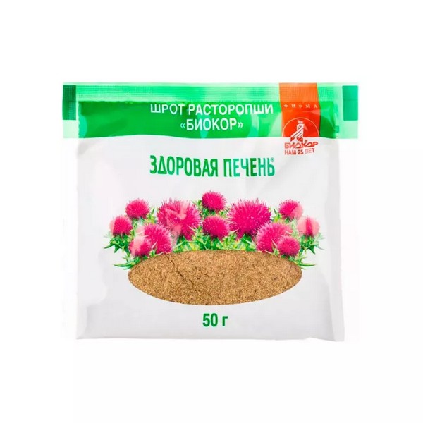 Расторопши шрот биокор