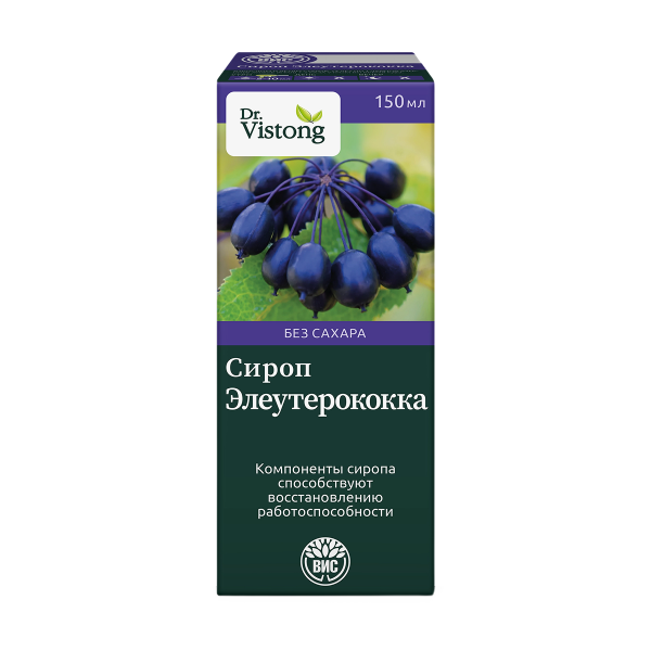 Др.вистонг элеутерококка сироп