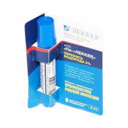 Леккер-пк (раствор перекиси водорода 3%)
